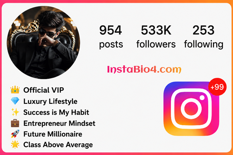 Instagram bio for boys