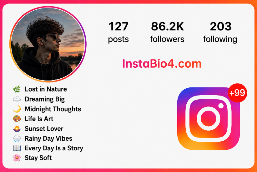 Instagram bio for boys