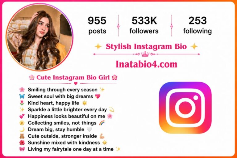 Instagram Bio Girl