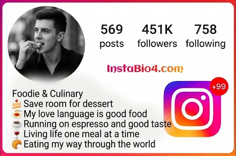 Stylish bio for Instagram